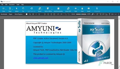 Free access of Modular Amyuni Document Suite 6.